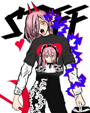 Load image into Gallery viewer, POWER Maid Drop Shoulder Tee