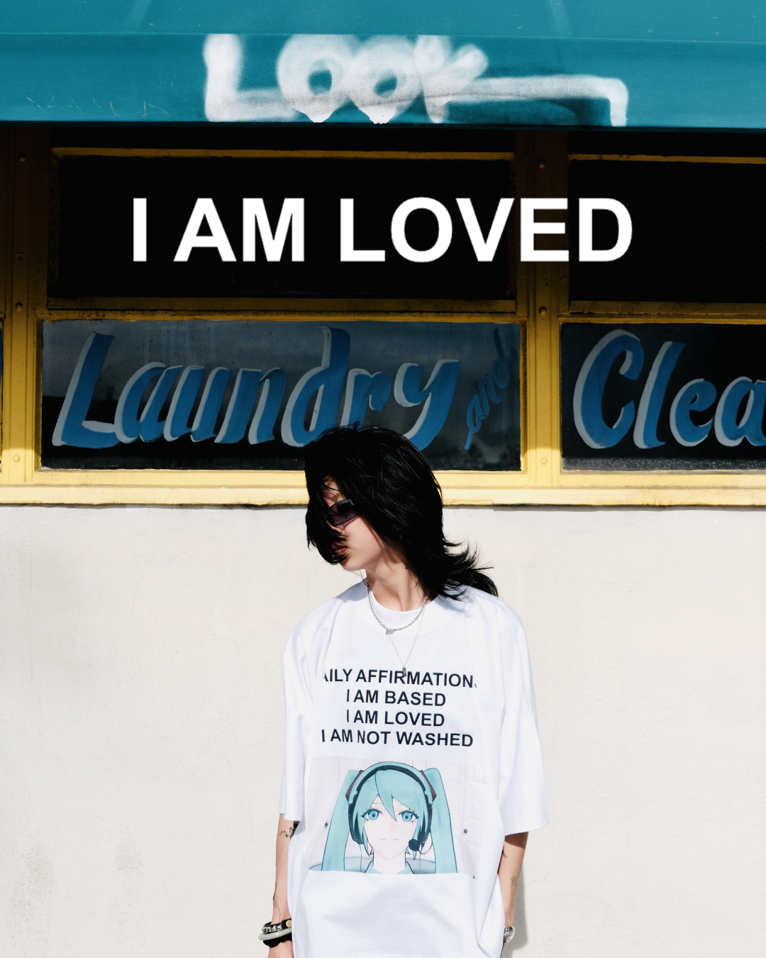 Daily Affirmations (oversized) Tee
