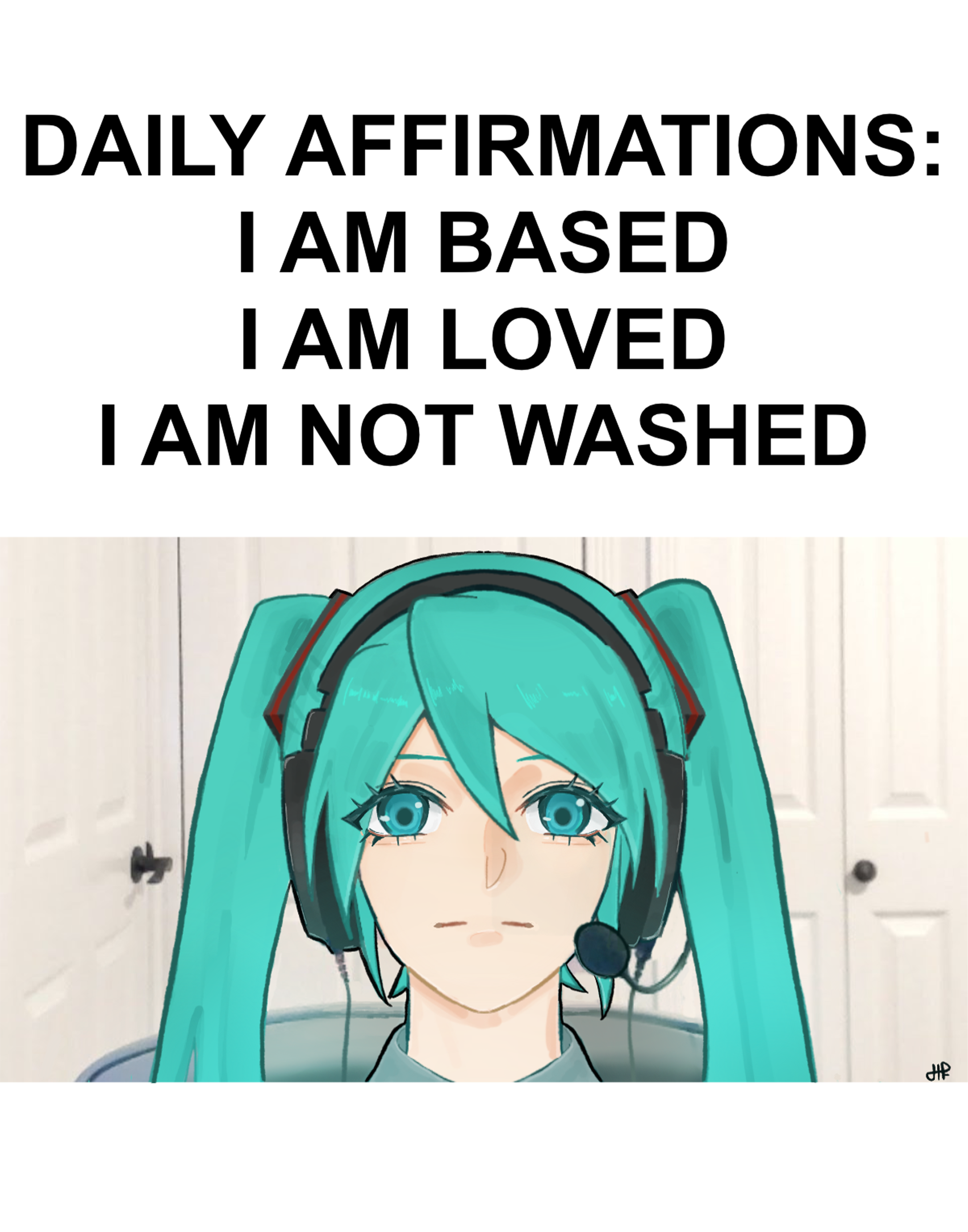 Art Print: Daily Affirmations