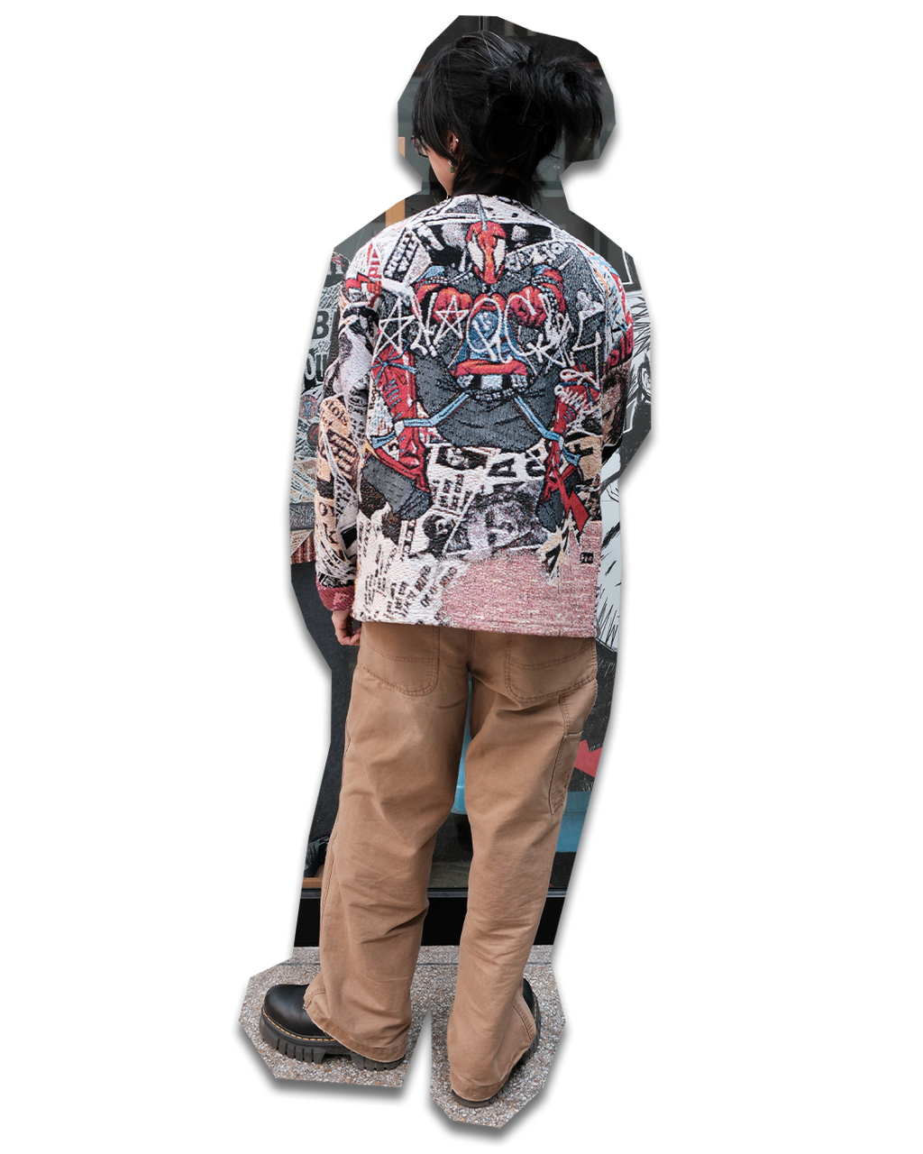 Spider-Punk Tapestry Cardigan