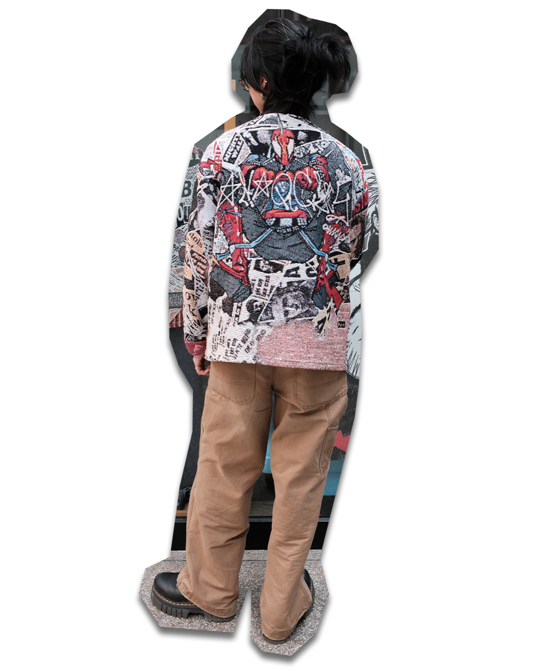 Spider-Punk Tapestry Cardigan