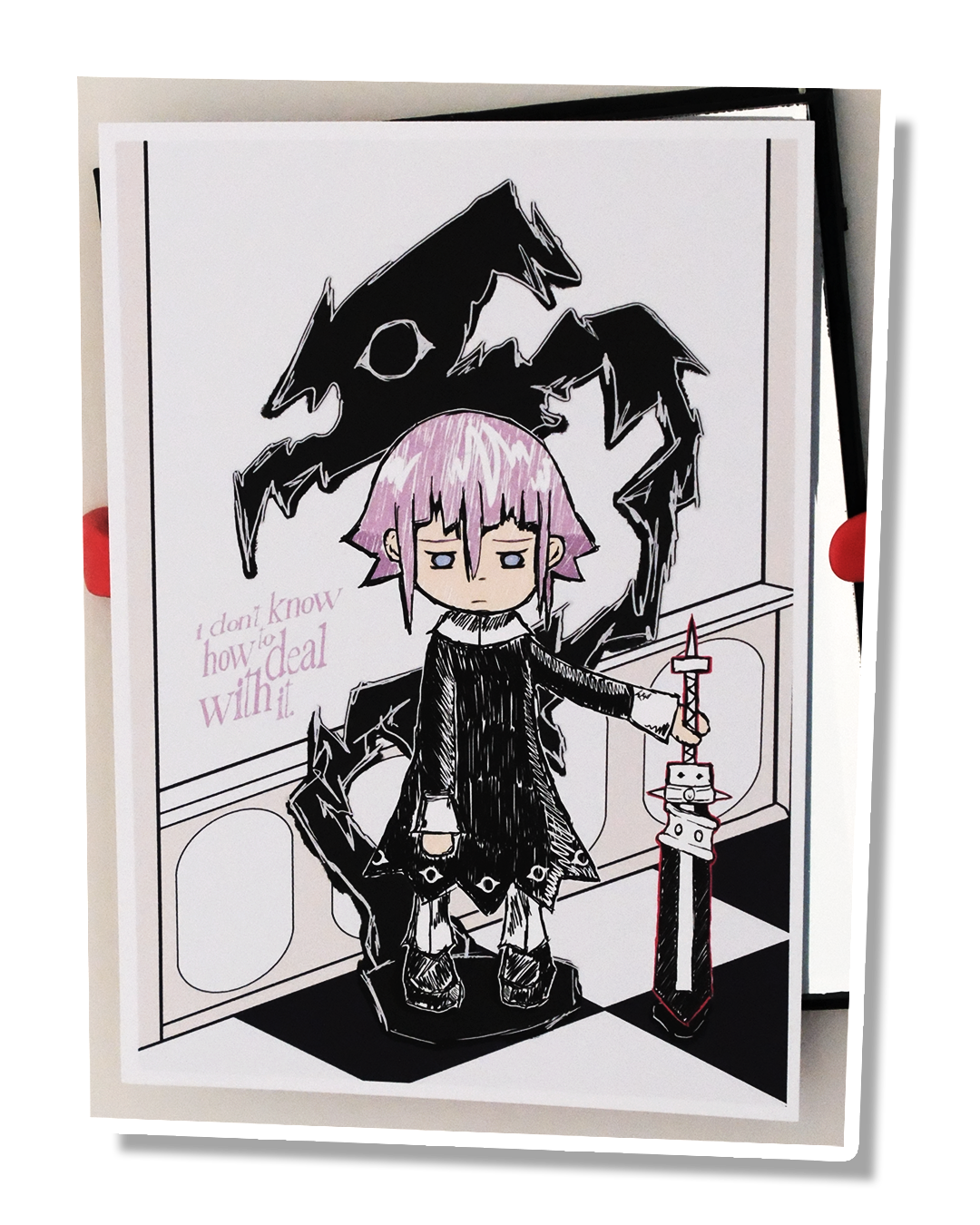 Small Art Print: Baby Crona