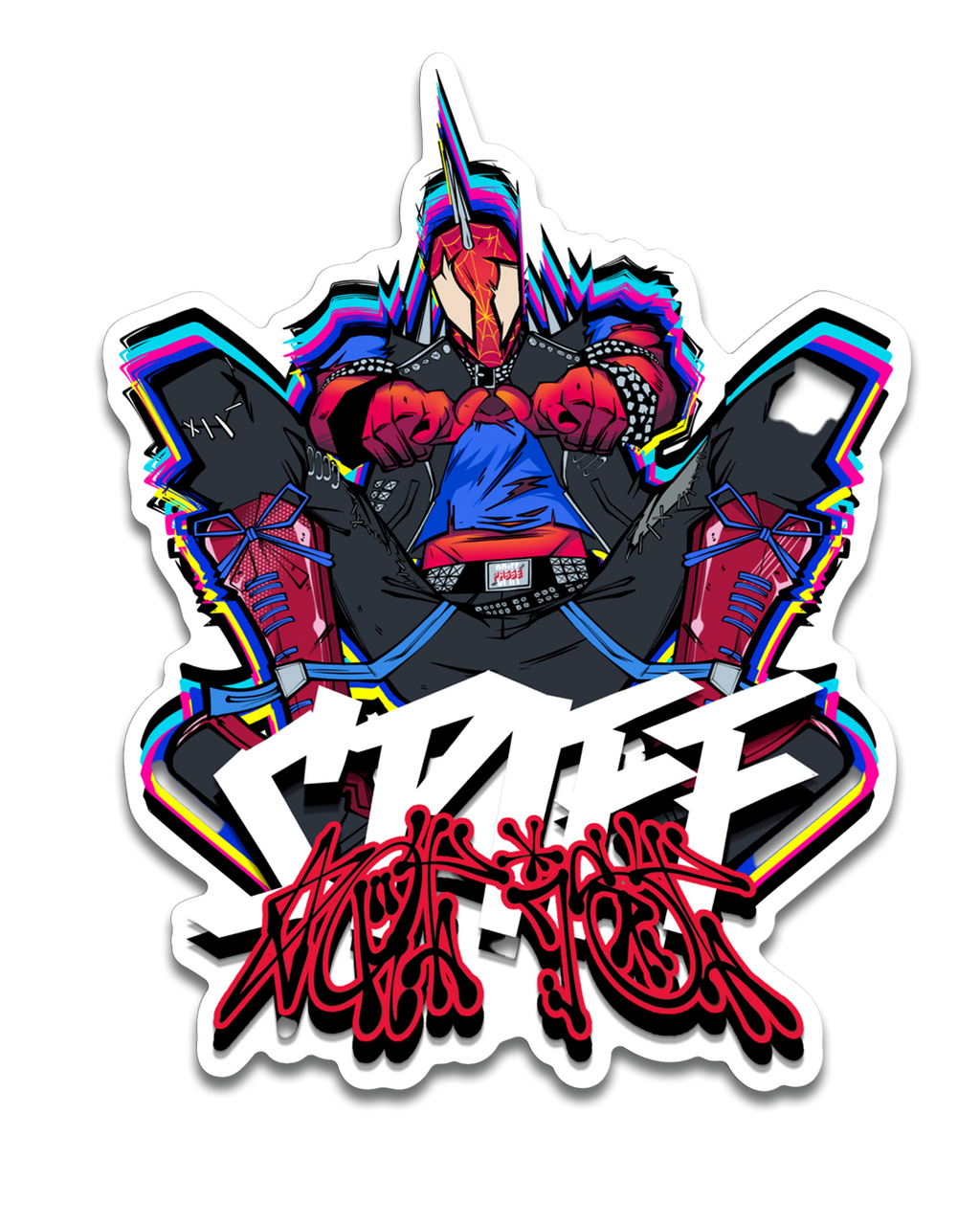 SPiDER-PUNK STiCKER