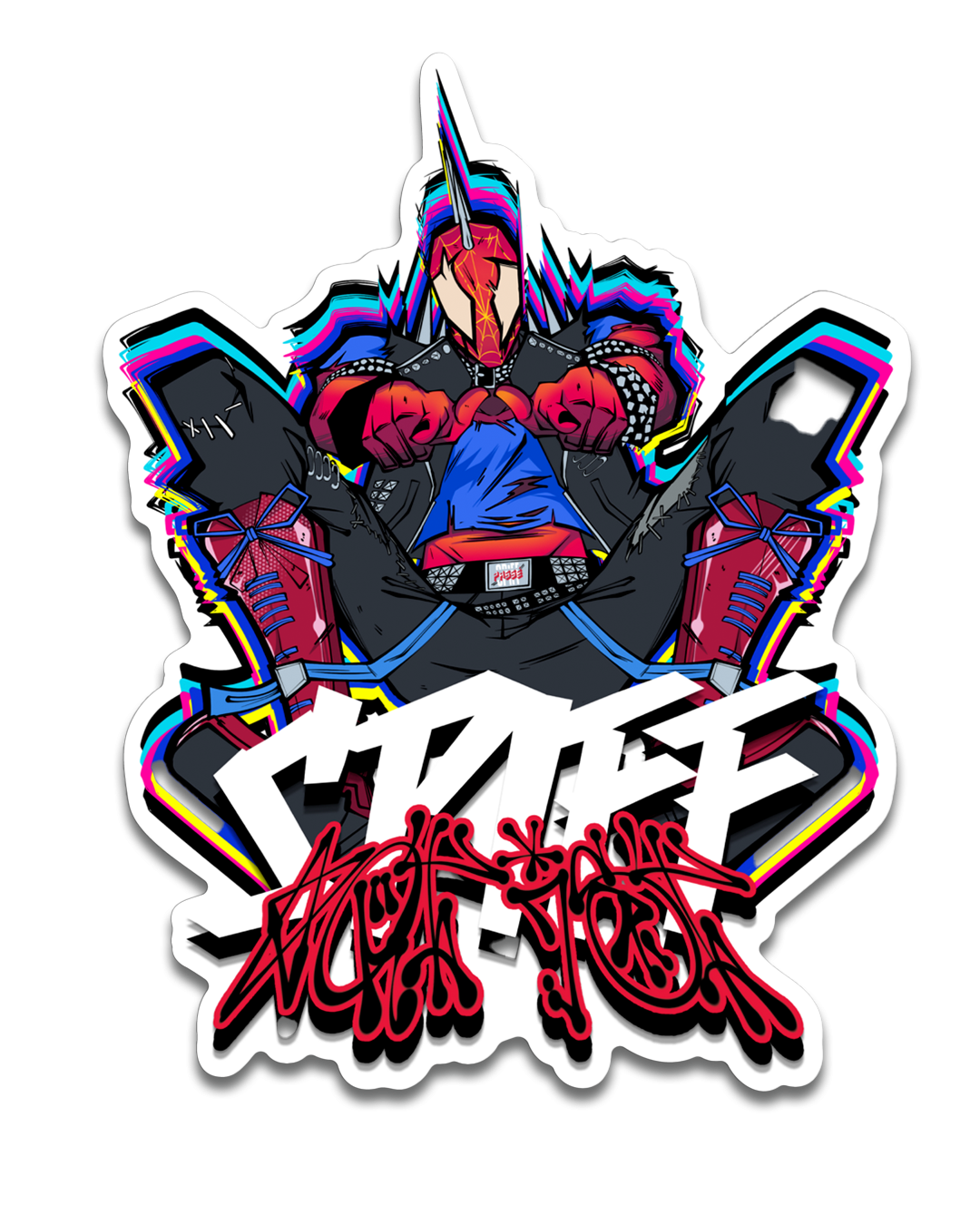 SPiDER-PUNK STiCKER