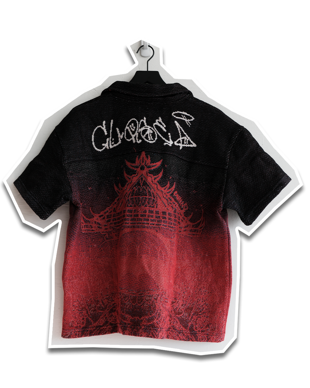 Malevolent Shrine Tapestry Button-Up