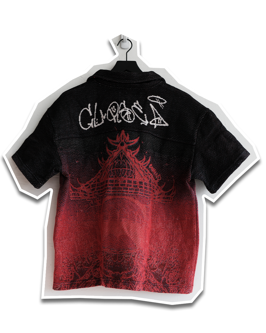 Malevolent Shrine Tapestry Button-Up