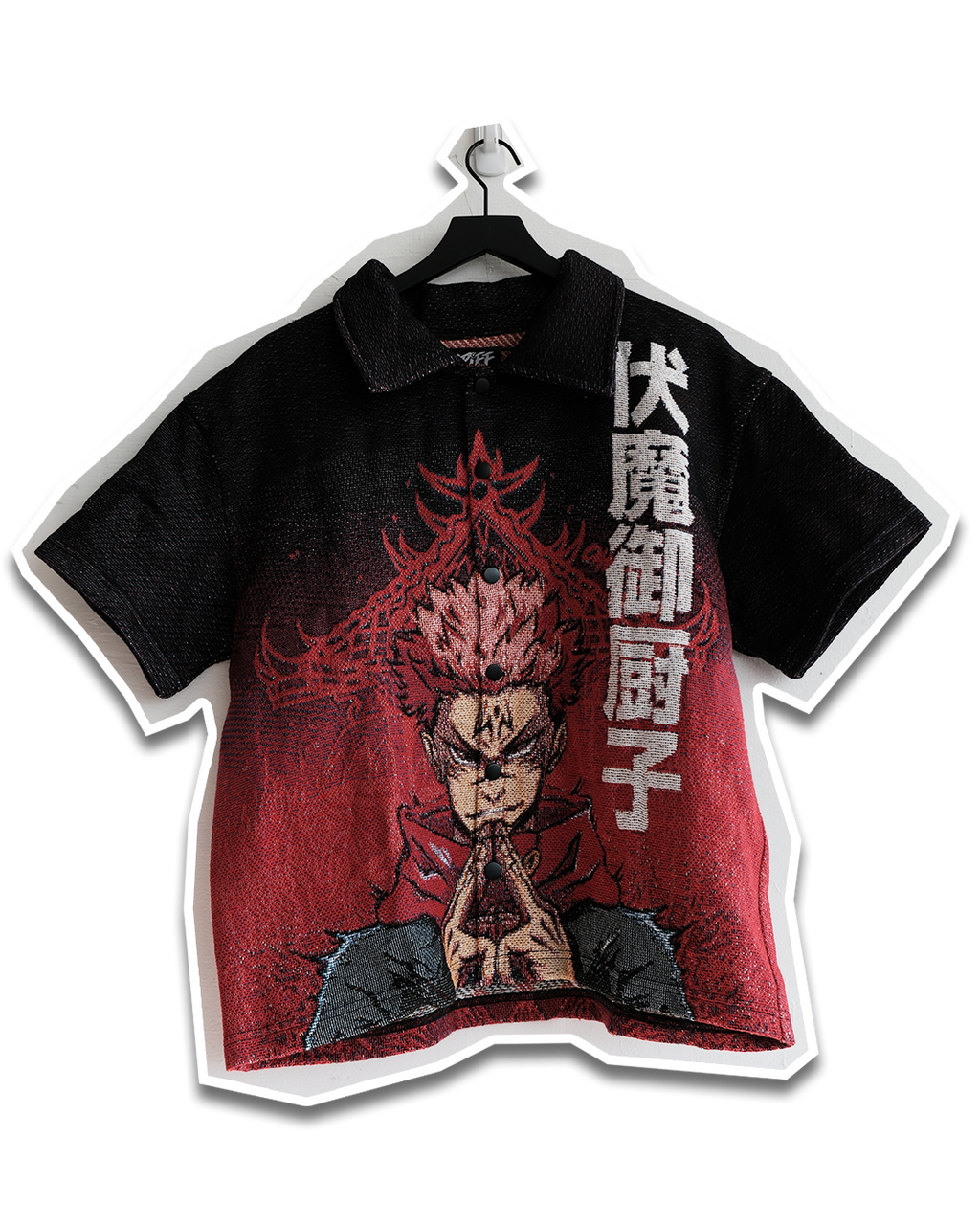Malevolent Shrine Tapestry Button-Up