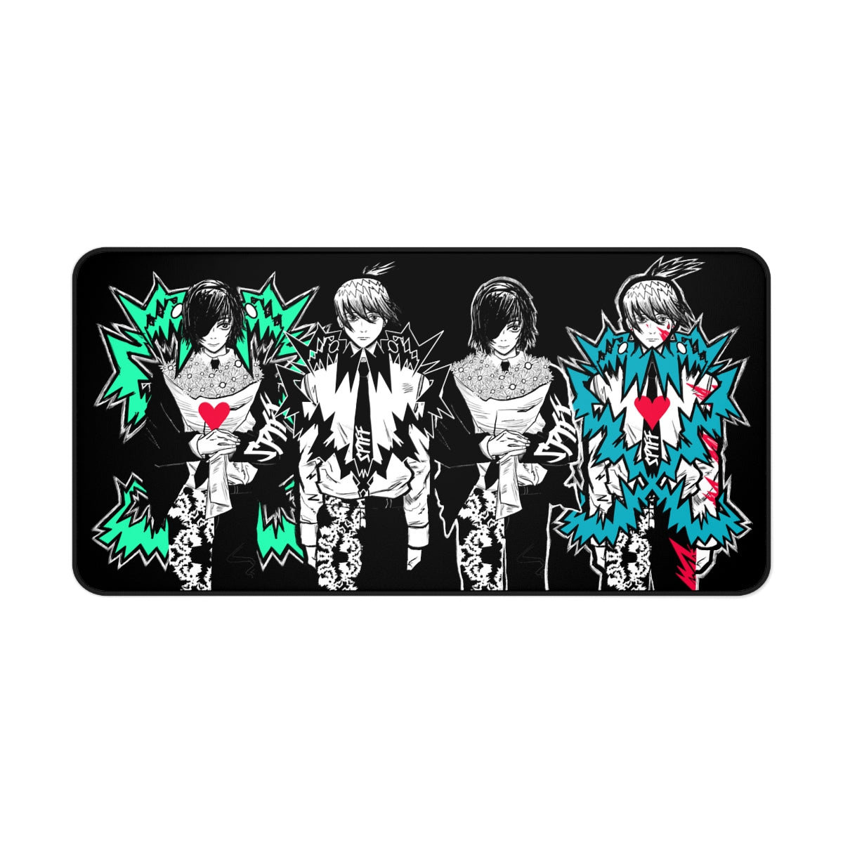 "Aki can cry." Desk Mat