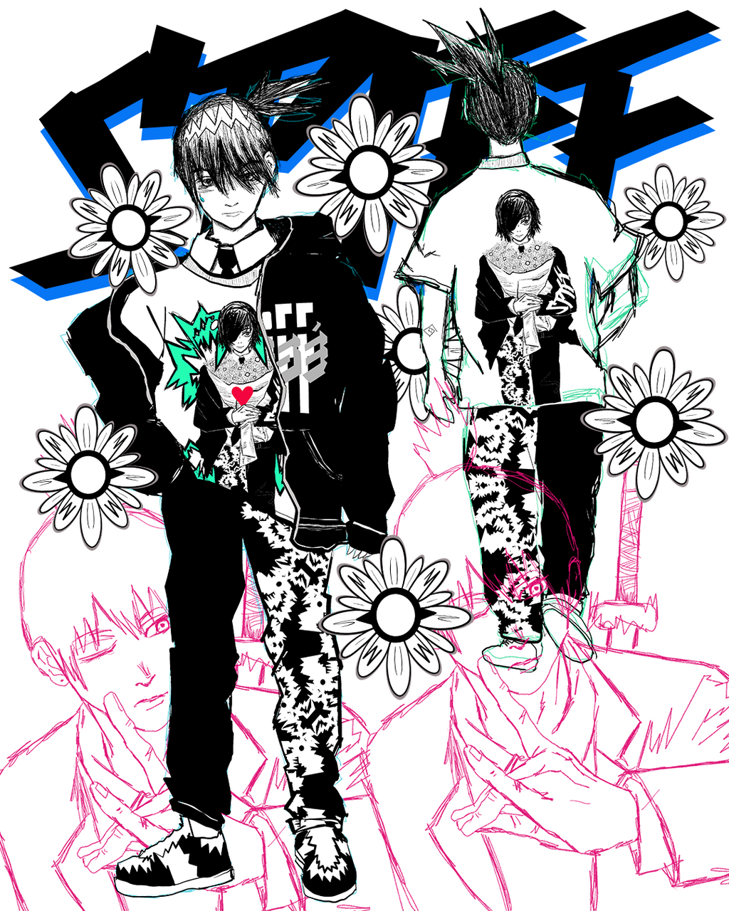 Himeno's Flowers Tee