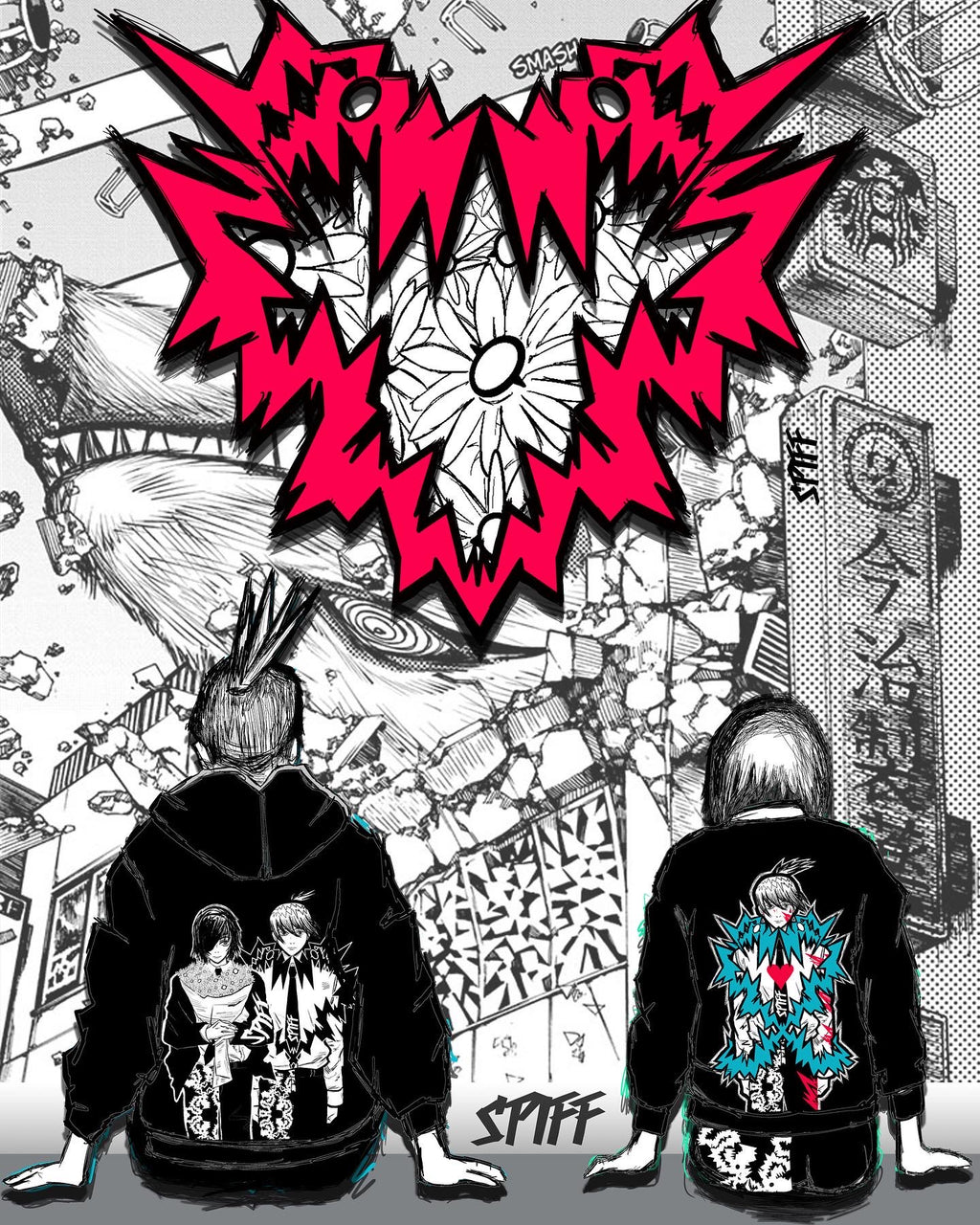 Easy Revenge! Himeno & Aki Heavyweight Crewneck