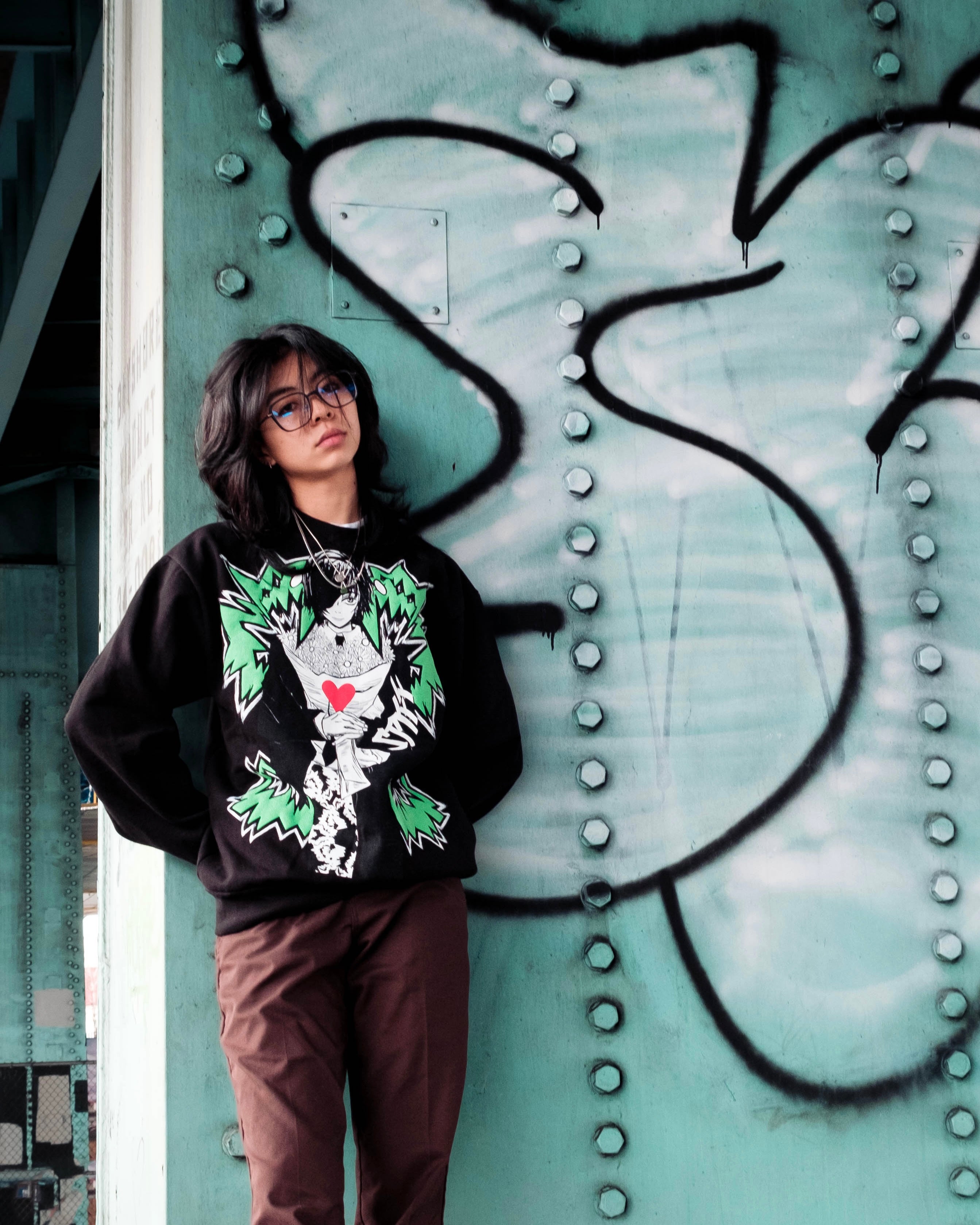 Easy Revenge! Himeno & Aki Heavyweight Crewneck