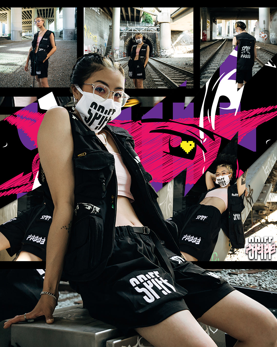 LIFE AFTER: SPiFF Shorts (Blank Canvas)