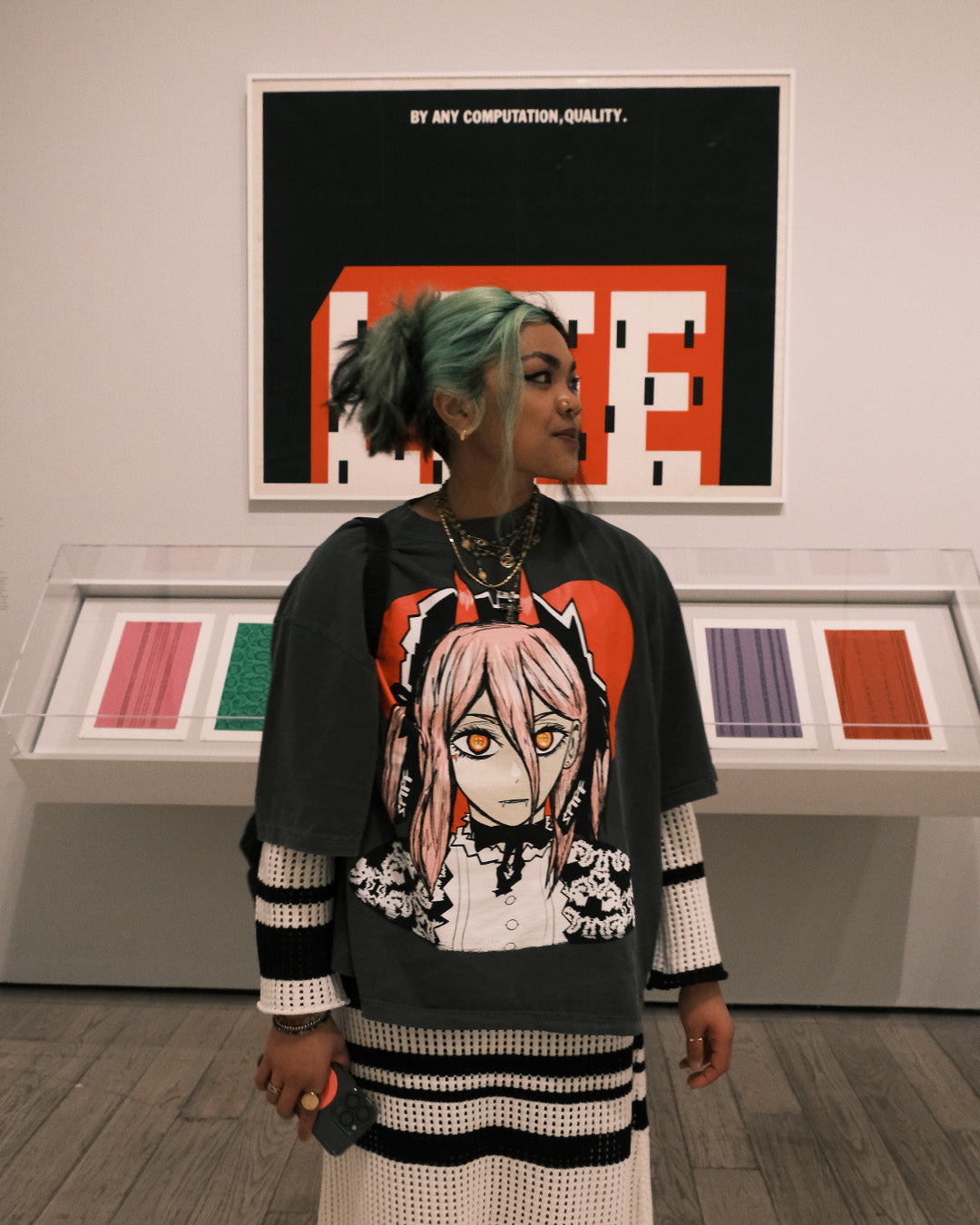 POWER Maid Drop Shoulder Tee