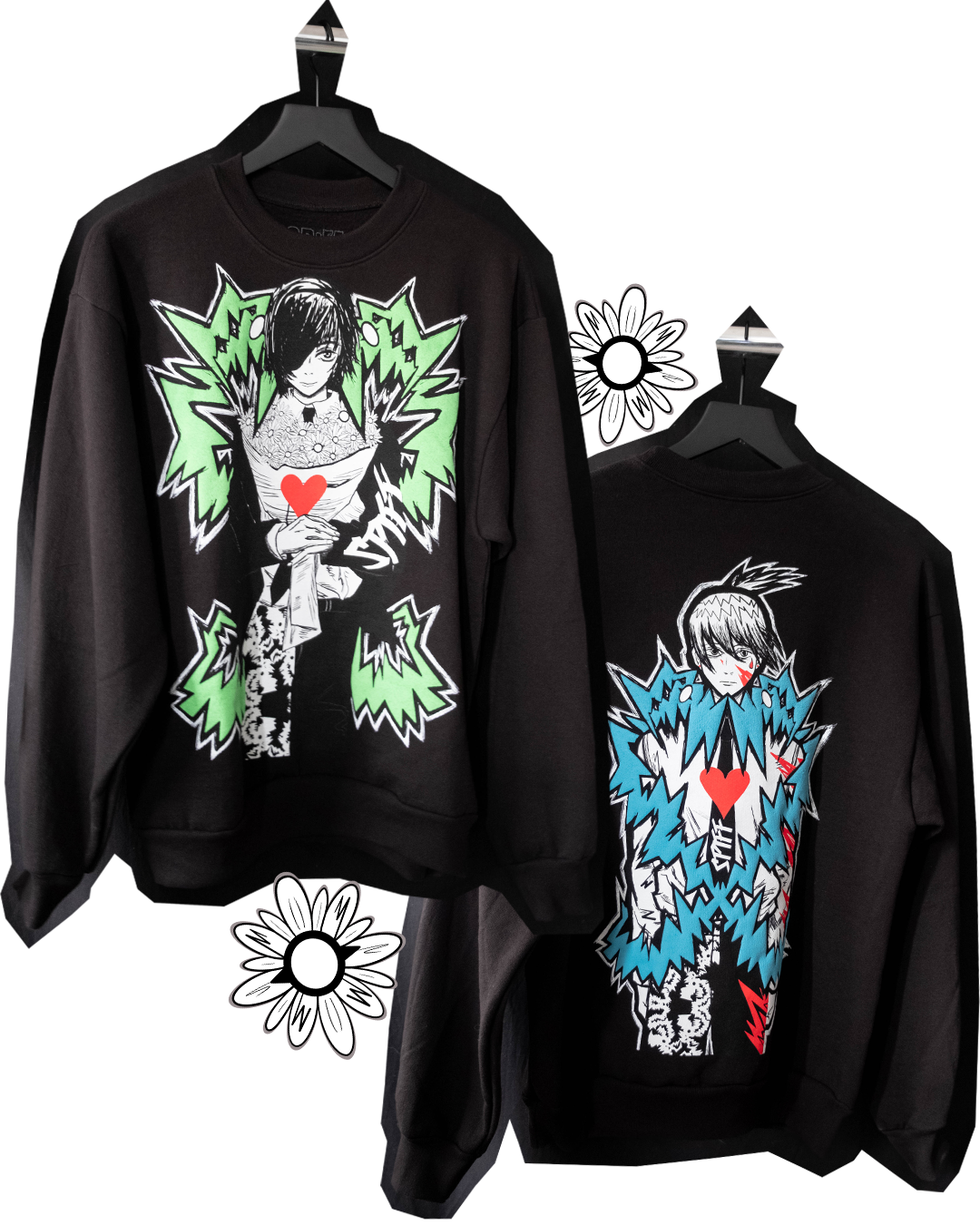 Easy Revenge! Himeno & Aki Heavyweight Crewneck