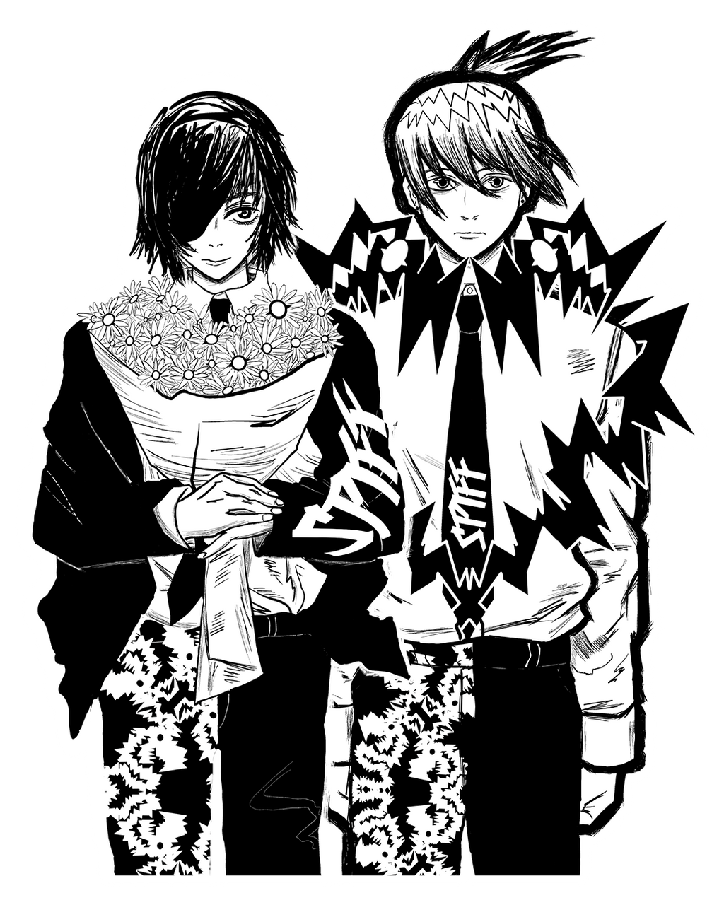 Himeno & Aki Sticker