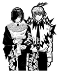 Himeno & Aki Sticker