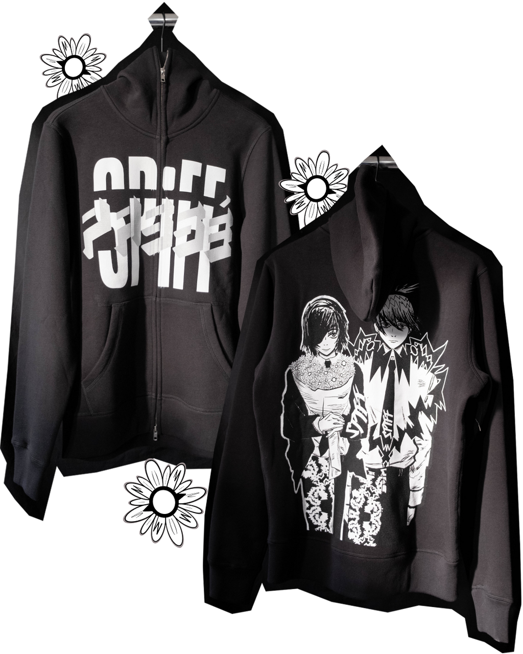 LiFE AFTER: "Aki & Himeno" Full Zip Hoodie